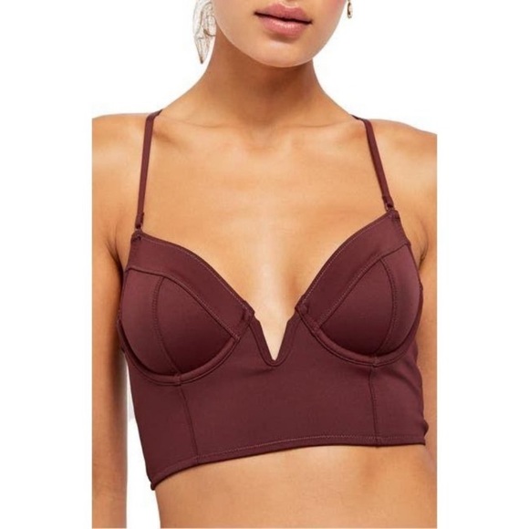 Free People Brianna Longline UW Bra NWT - Picture 3 of 10